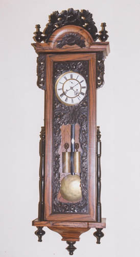 スリゲル型 分銅引きスリゲル - アンティーク掛時計