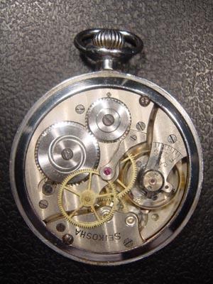 精工舎陸軍飛行時計懐中時計タイプ,航空時計 - 国産アンティーク懐中時計