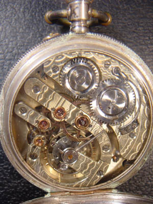 FAVRE BRANDT攫獅子印銀側アンクル - ファブルブラント商館時計